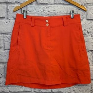 Nike golf skort hot coral size 4